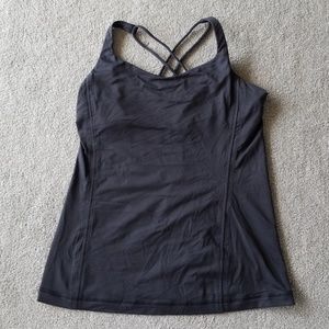 Lululemon Limited Edition Tank Black Luxtreme 8
